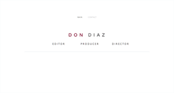 Desktop Screenshot of don-diaz.com